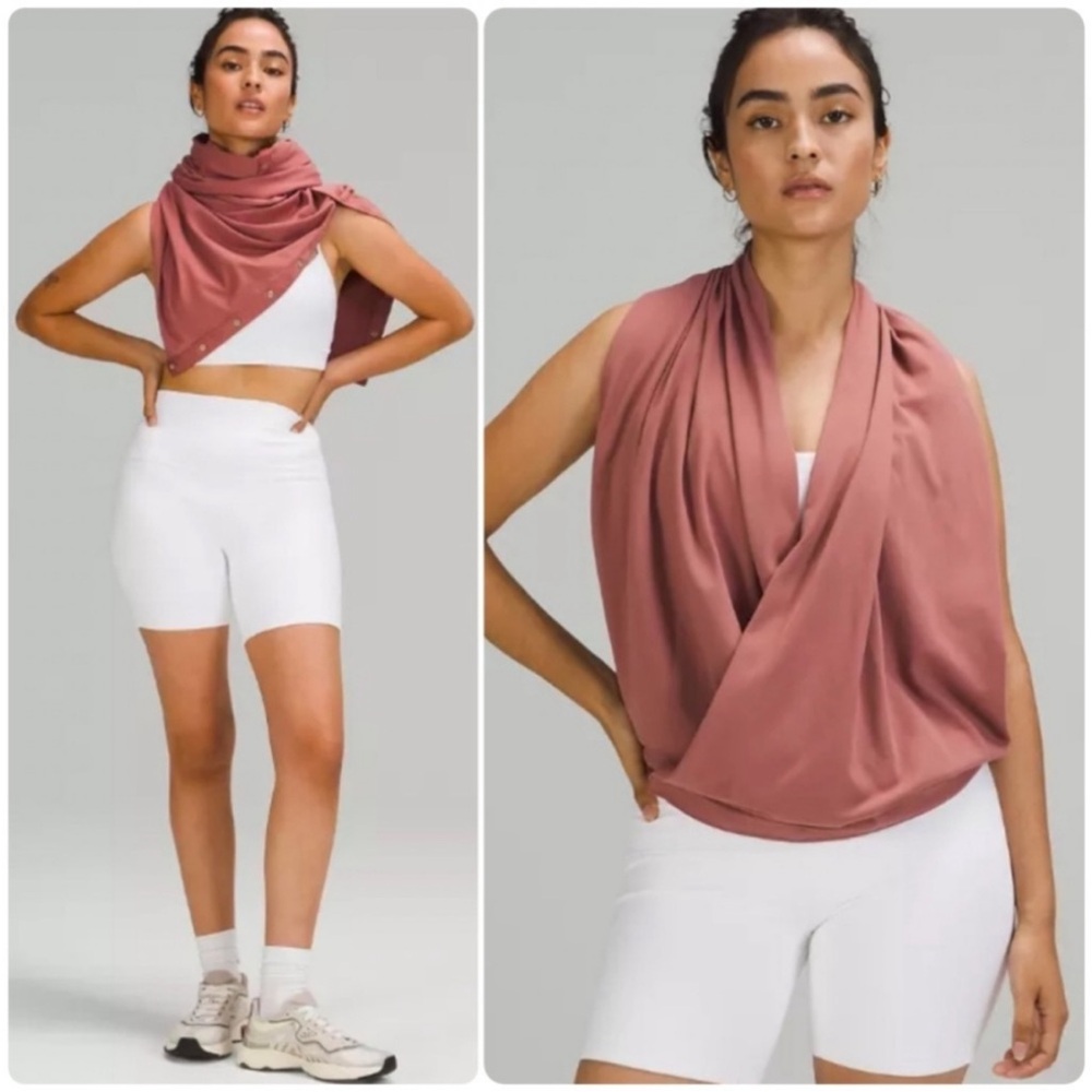 Lululemon Customizable Snap Scarf NWT